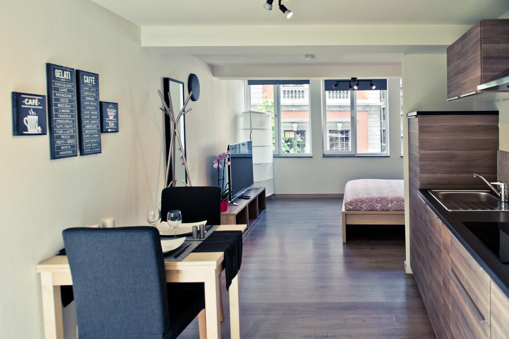 Appart-Hotel Leopold Liege Centre Buitenkant foto